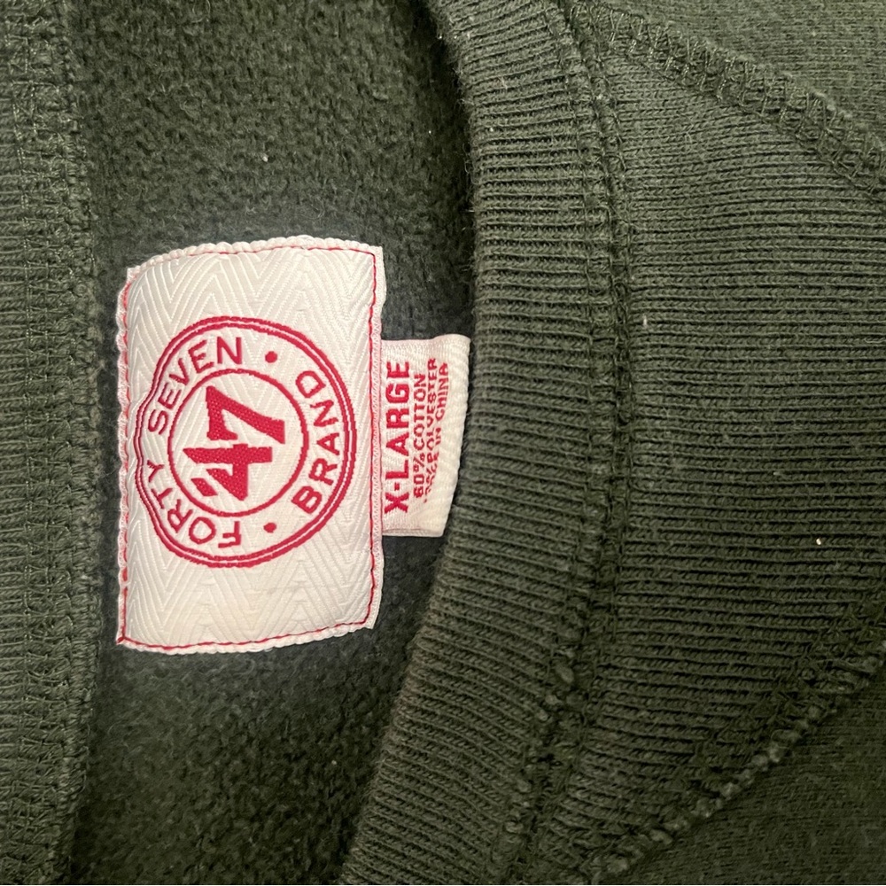 Woman’s Green Back Packers Crewneck